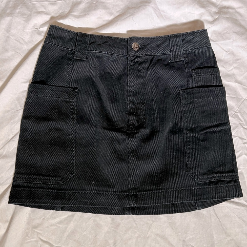 Brand new Forever 21 black denim skirt